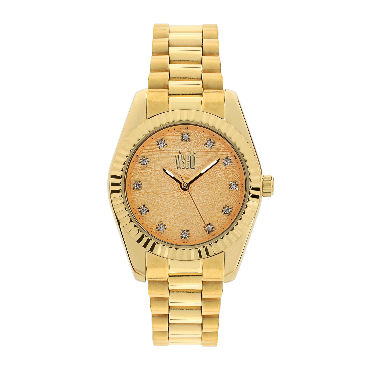 Visetti Γυναικείο Ρολόι με στρας